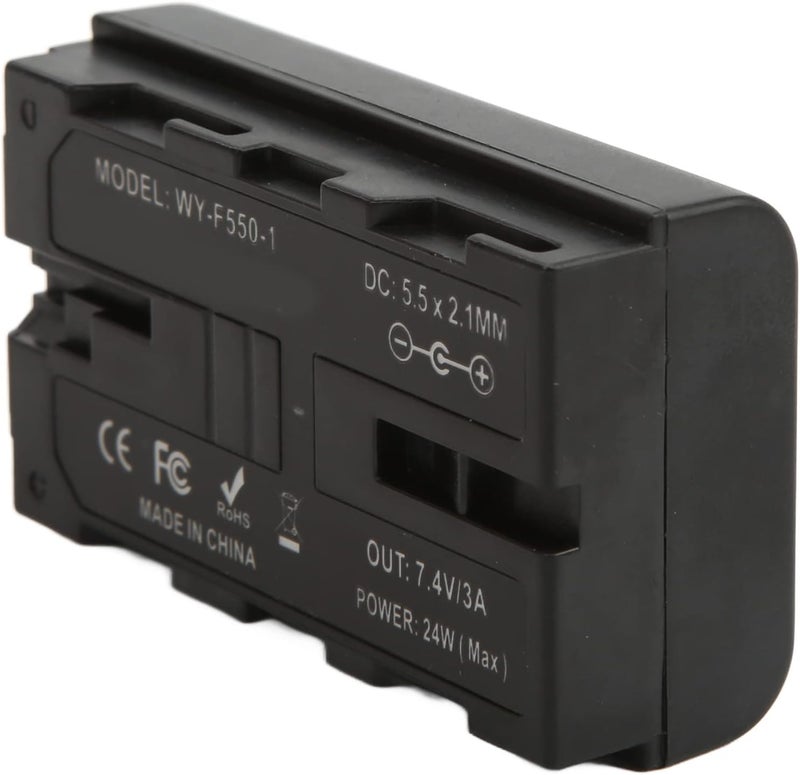 woobles Camera Dummy Battery, Wide Applications NPF550 Dummy Battery Low Temperature Resistant for Sony NPF970 for Sony NPF550 - Image 5